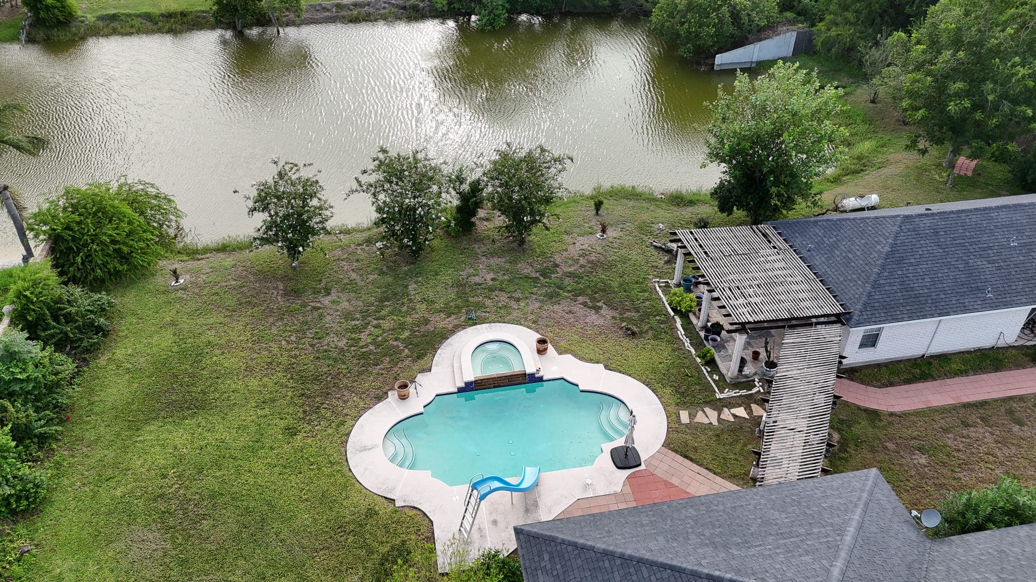 Ware Rd, McAllen — land · aerial, frame 1